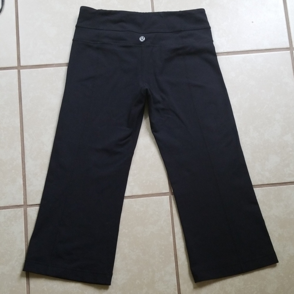 LULULEMON Reversible Cropped Pant Size 4 - Picture 4 of 8